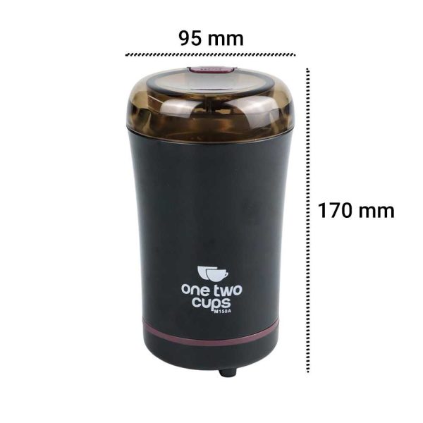 One Two Cups Penggiling Biji Kopi Elektrik Coffee Grinder 150W - M150A