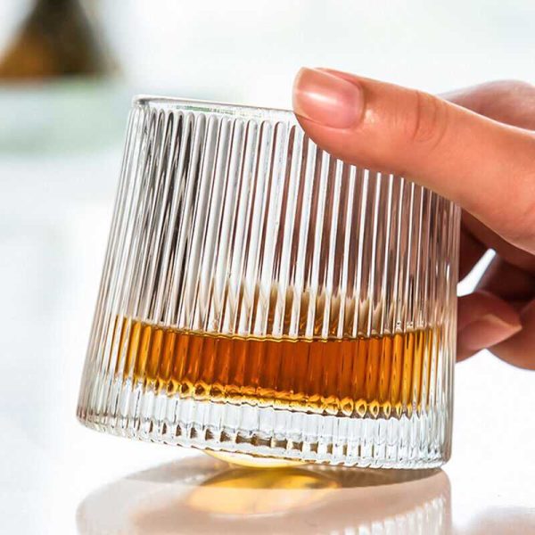 One Two Cups Gelas Cangkir Spinning Whisky Wine Glass Cup 150 ml