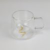 One Two Cups Cangkir Kopi Anti Panas Double-Wall Glass Dome 170ml