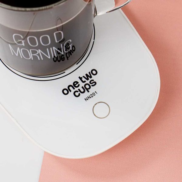 One Two Cups Tatakan Gelas Pemanas Coffee Cup Warmer Heating Pad NN201