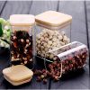 One Two Cups Toples Kaca Penyimpanan Makanan Glass Storage Jar