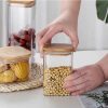 One Two Cups Toples Kaca Penyimpanan Makanan Glass Storage Jar