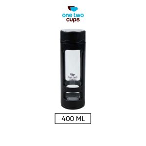 One Two Cups Botol Minum Portable Tumbler Tea Infuser Cups 400ml VN100