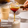 One Two Cups Gelas Takar Espresso Measuring Cup Double Mouth - S08