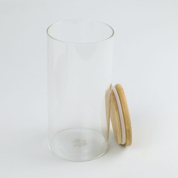 One Two Cups Toples Kaca Penyimpanan Makanan Glass Jar 1250ml