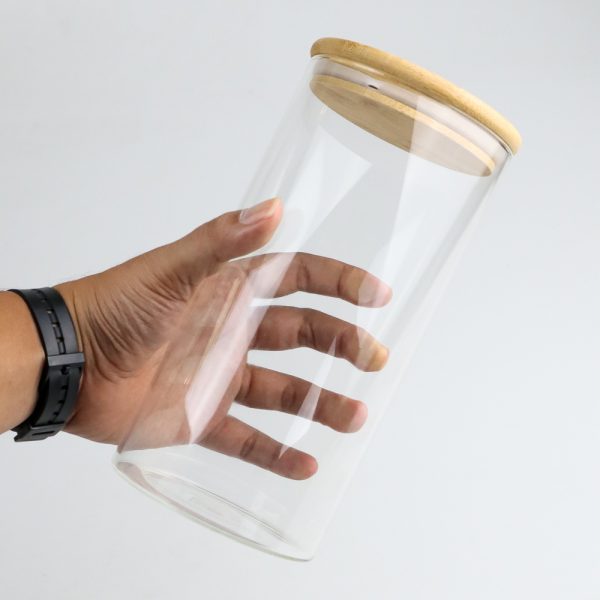 One Two Cups Toples Kaca Penyimpanan Makanan Glass Jar 1250ml