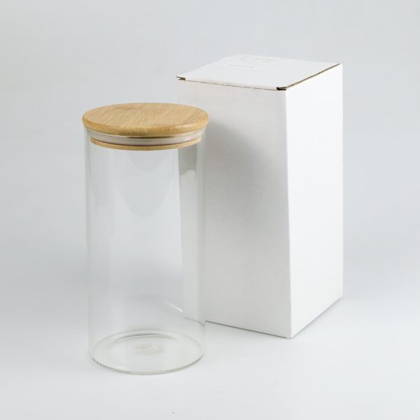 One Two Cups Toples Kaca Penyimpanan Makanan Glass Jar 1250ml