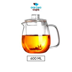 One Two Cups Teko Pitcher Teh Chinese Teapot with Saringan Infuser - K77