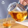 One Two Cups Teko Pitcher Teh Chinese Teapot with Saringan Infuser - K77