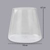One Two Cups Gelas Minuman Unik Borosilicate Glass 360 ml - KT010