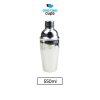 One Two Cups Cocktail Shaker Bartender Boston Style Stainless JJ60048