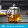 One Two Cups Teko Pitcher Teh Chinese Teapot Maker Glass 350ml