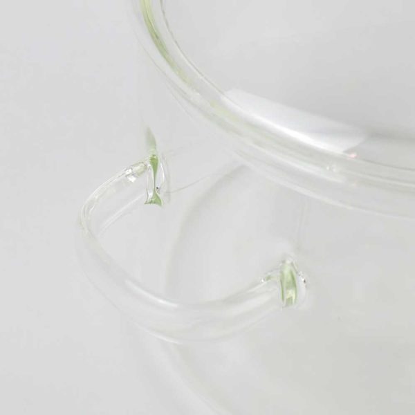 One Two Cups Pot Panci Masak Stewing Soup Pot Glass 15,5cm