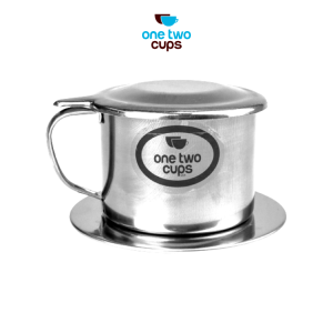 One Two Cups Filter Saring Kopi Coffee Drip Pot Stainless Steel 100ml - LC1