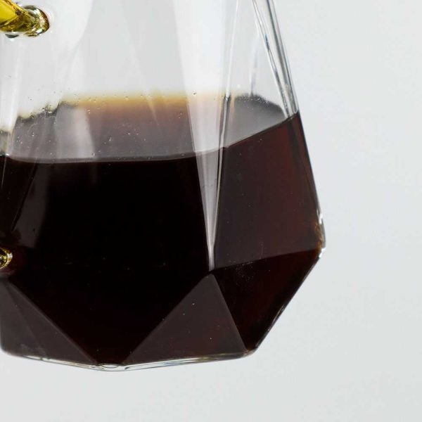 One Two Cups Gelas Cangkir Kopi Teh Diamond Texture Glass 320ml PF250