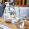 One Two Cups Gelas Cangkir Kopi Teh Diamond Texture Glass 320ml PF250