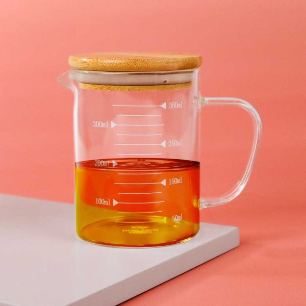 One Two Cups Gelas Takar Ukur Measuring Cup Glass - GG-18- 350 ML