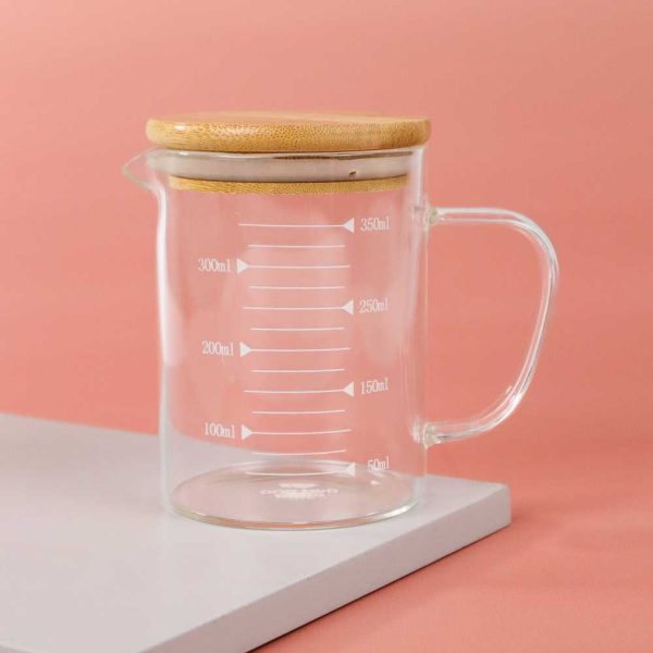 One Two Cups Gelas Takar Ukur Measuring Cup Glass - GG-18- 350 ML