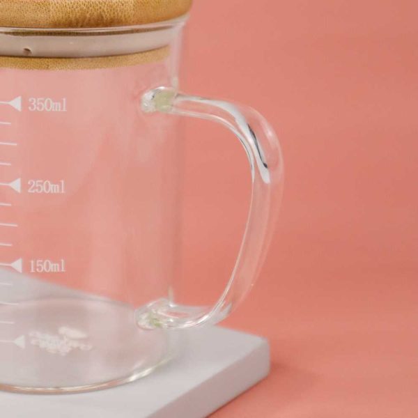 One Two Cups Gelas Takar Ukur Measuring Cup Glass - GG-18- 350 ML