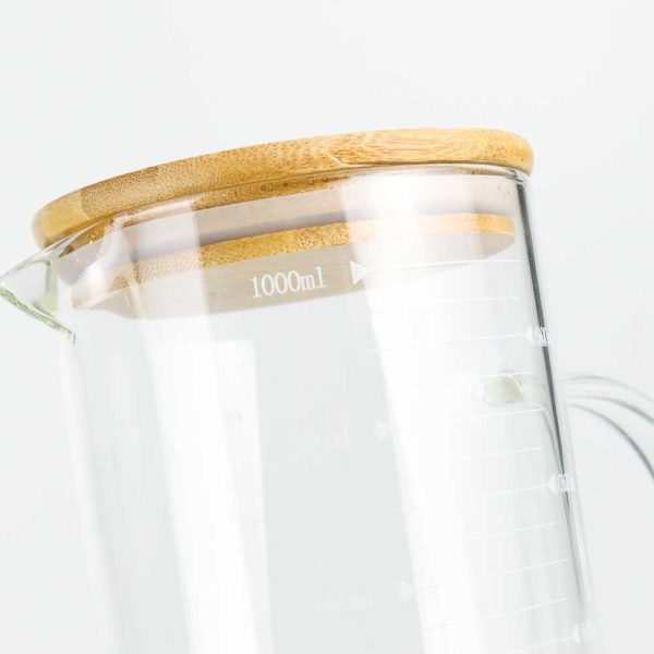 One Two Cups Gelas Takar Ukur Measuring Cup Glass - GG-18-1000ML