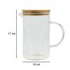 One Two Cups Gelas Takar Ukur Measuring Cup Glass - GG-18-1000ML
