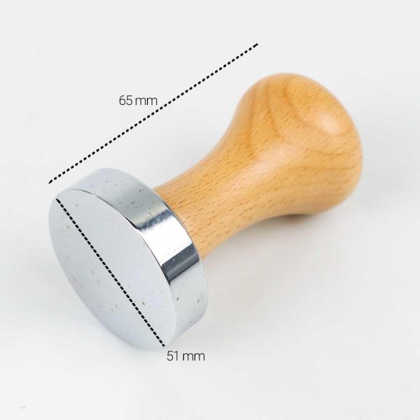 One Two Cups Tamper Kopi Espresso Press Filler Hammer 51mm - T15