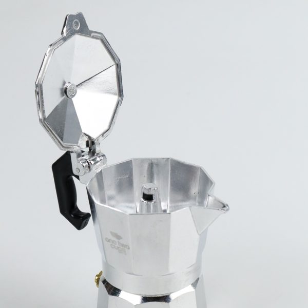 One Two Cups Espresso Coffee Maker Moka Pot Teko Filter 50ml - JF112