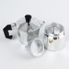 One Two Cups Espresso Coffee Maker Moka Pot Teko Filter 50ml - JF112
