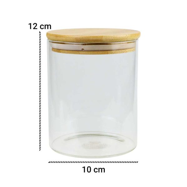 One Two Cups Toples Kaca Penyimpanan Makanan Glass Jar 750ml