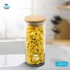One Two Cups Toples Kaca Penyimpanan Makanan Glass Jar - GH1270 410 ML