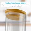 One Two Cups Toples Kaca Penyimpanan Makanan Glass Jar - GH1270 410 ML