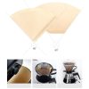 Kertas Filter Kopi One Two Cups Espresso V60 Coffee 1-2 Serving 100PCS - Coklat