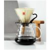 Kertas Filter Kopi One Two Cups Espresso V60 Coffee 1-2 Serving 100PCS - Coklat