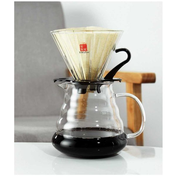 Kertas Filter Kopi One Two Cups Espresso V60 Coffee 1-2 Serving 100PCS - Coklat