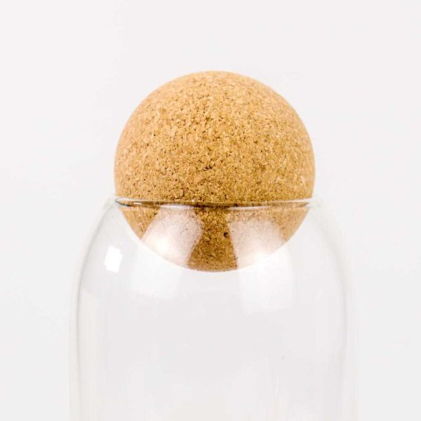 One Two Cups Toples Kaca Penyimpanan Makanan Glass Storage Jar - E1 - 1200 ML