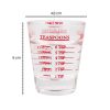 One Two Cups Gelas Takar Kopi Expresso Shot Glass Coffee 30ml - MD19