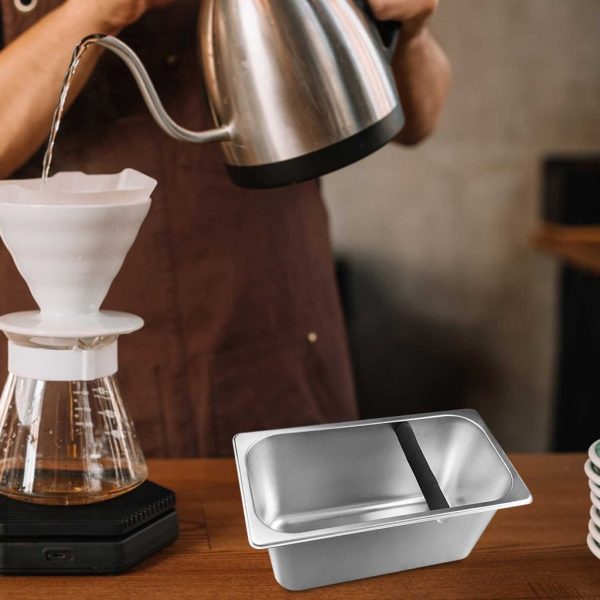 One Two Cups Wadah Ampas Kopi Espresso Knock Box Container - FENLXL - XL