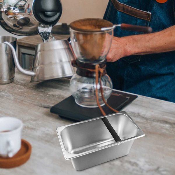 One Two Cups Wadah Ampas Kopi Espresso Knock Box Container - FENLXL - XL