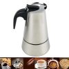 One Two Cups Espresso Coffee Maker Moka Pot Teko Stovetop Filter 300ml