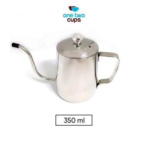 One Two Cups Teko Pitcher Kopi Teh Teapot Drip Kettle Cup 350ml
