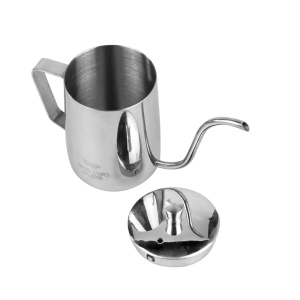 One Two Cups Teko Pitcher Kopi Teh Teapot Drip Kettle Cup 350ml