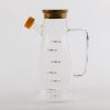 One Two Cups Botol Minyak Kaca Glass Oil Bottle Fat Shape 650ml
