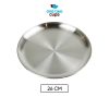 One Two Cups Piring Makan European Style Stainless Steel 26cm