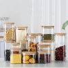 One Two Cups Toples Kaca Penyimpanan Makanan Glass Storage Jar