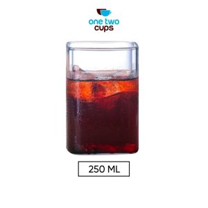 One Two Cups Gelas Minuman Borosilicate Glass 250ml