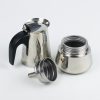 One Two Cups Espresso Coffee Maker Moka Pot Teko Stovetop Filter 200ml