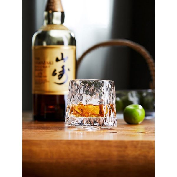 One Two Cups Gelas Cangkir Spinning Whisky Wine Glass Cup 150 ml - Square