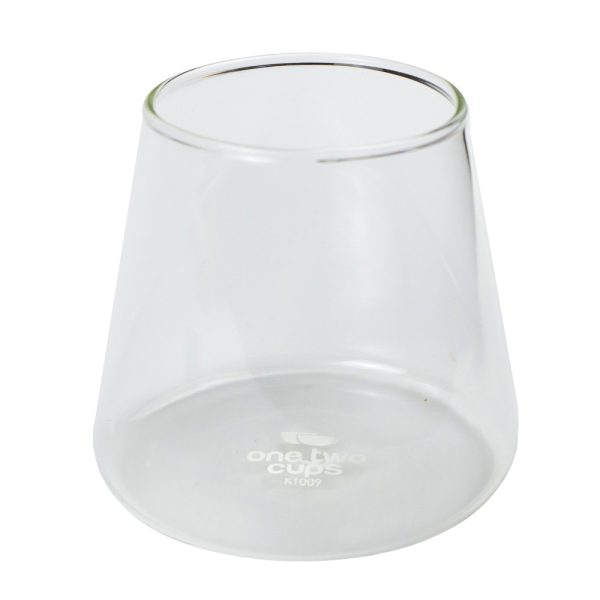 One Two Cups Gelas Unik Kopi Teh Borosilicate Glass 300ml