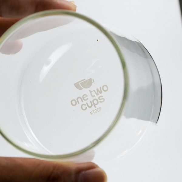One Two Cups Gelas Unik Kopi Teh Borosilicate Glass 300ml