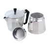 One Two Cups Espresso Coffee Maker Moka Pot Filter 300ml 6Cups - JF112